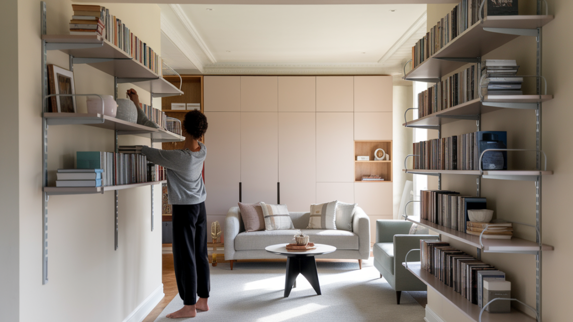 Comment intégrer des solutions de rangement lors de travaux de réaménagement de mon intérieur ?